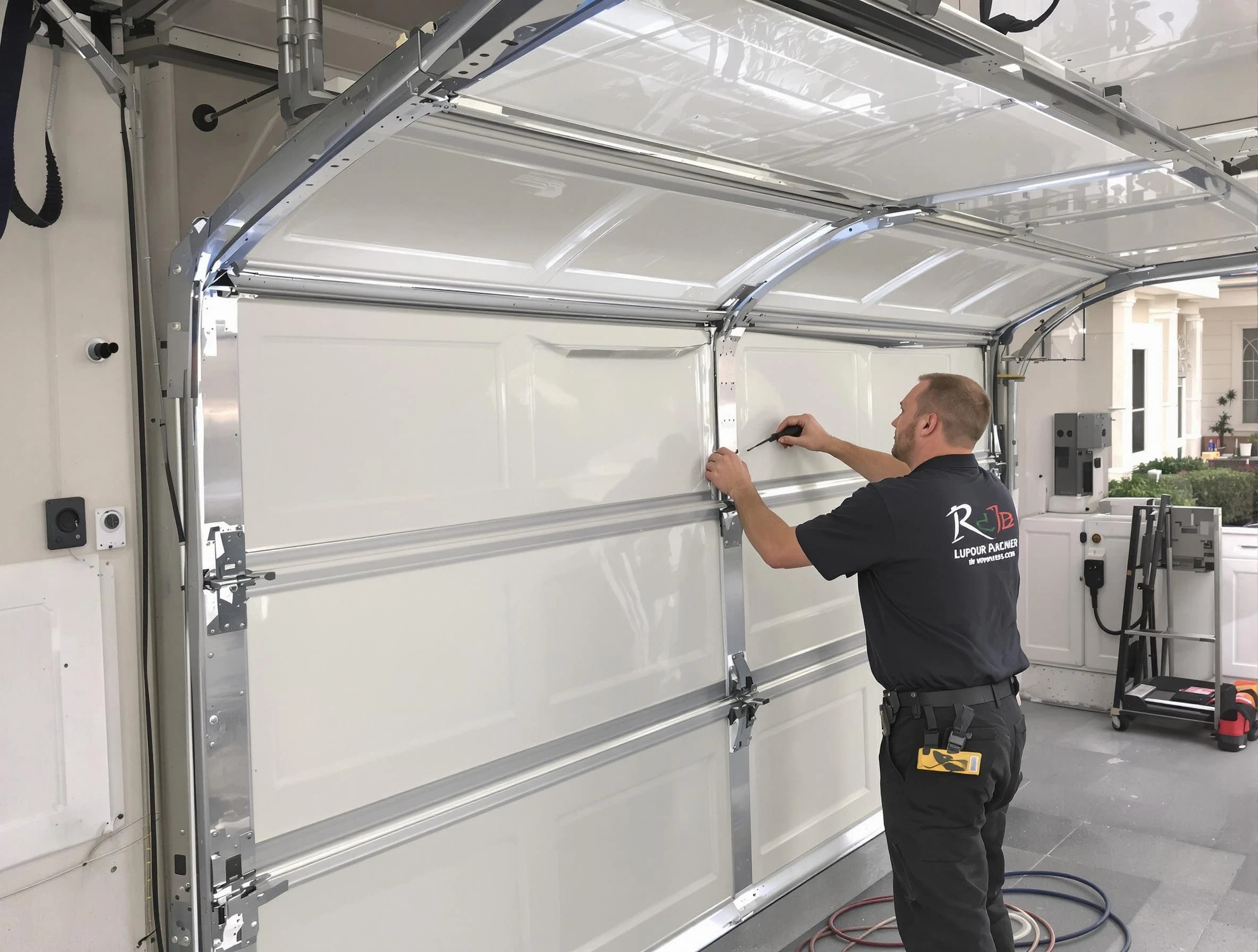 Roxborough Park Garage Door Repair professional performing panel repair in Roxborough Park