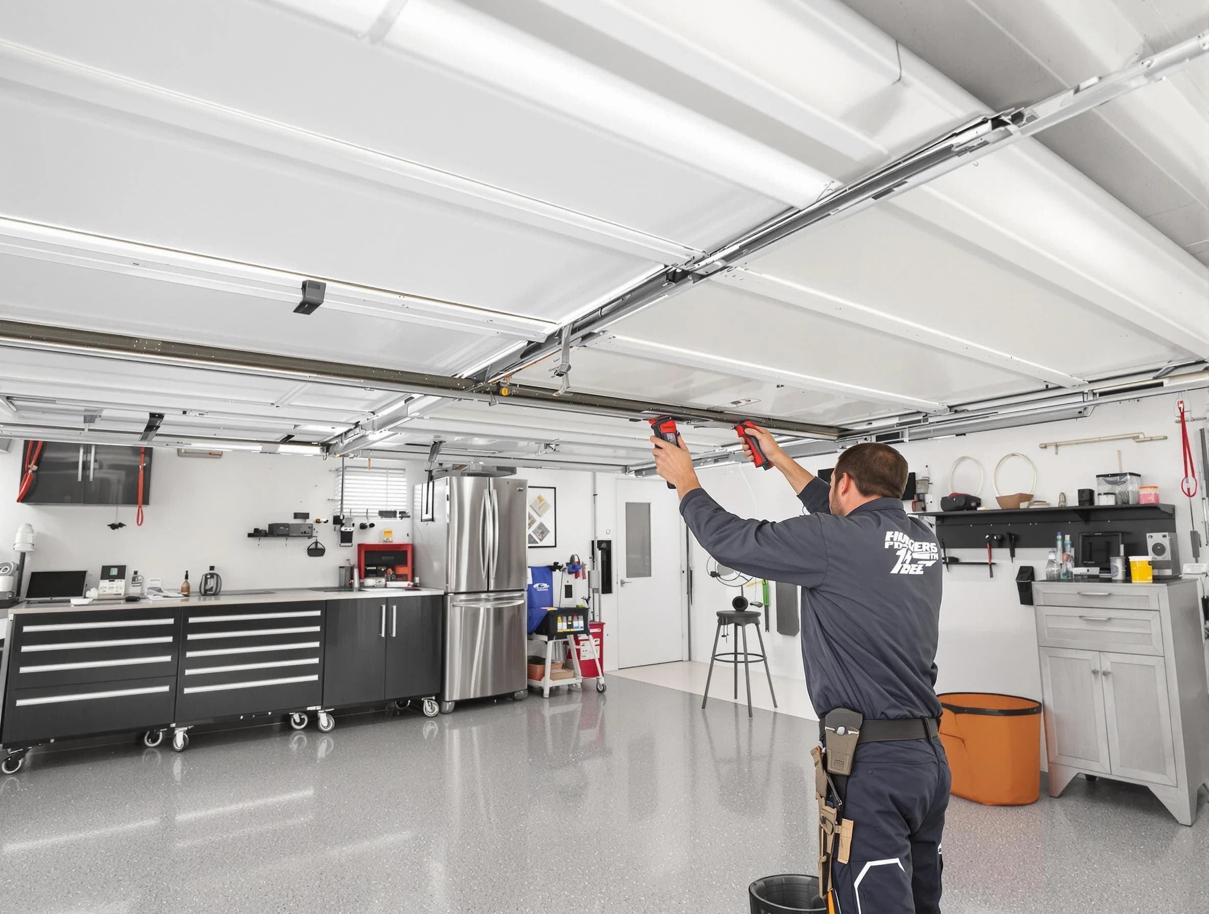 Overhead garage door repair service by Roxborough Park Garage Door Repair in Roxborough Park