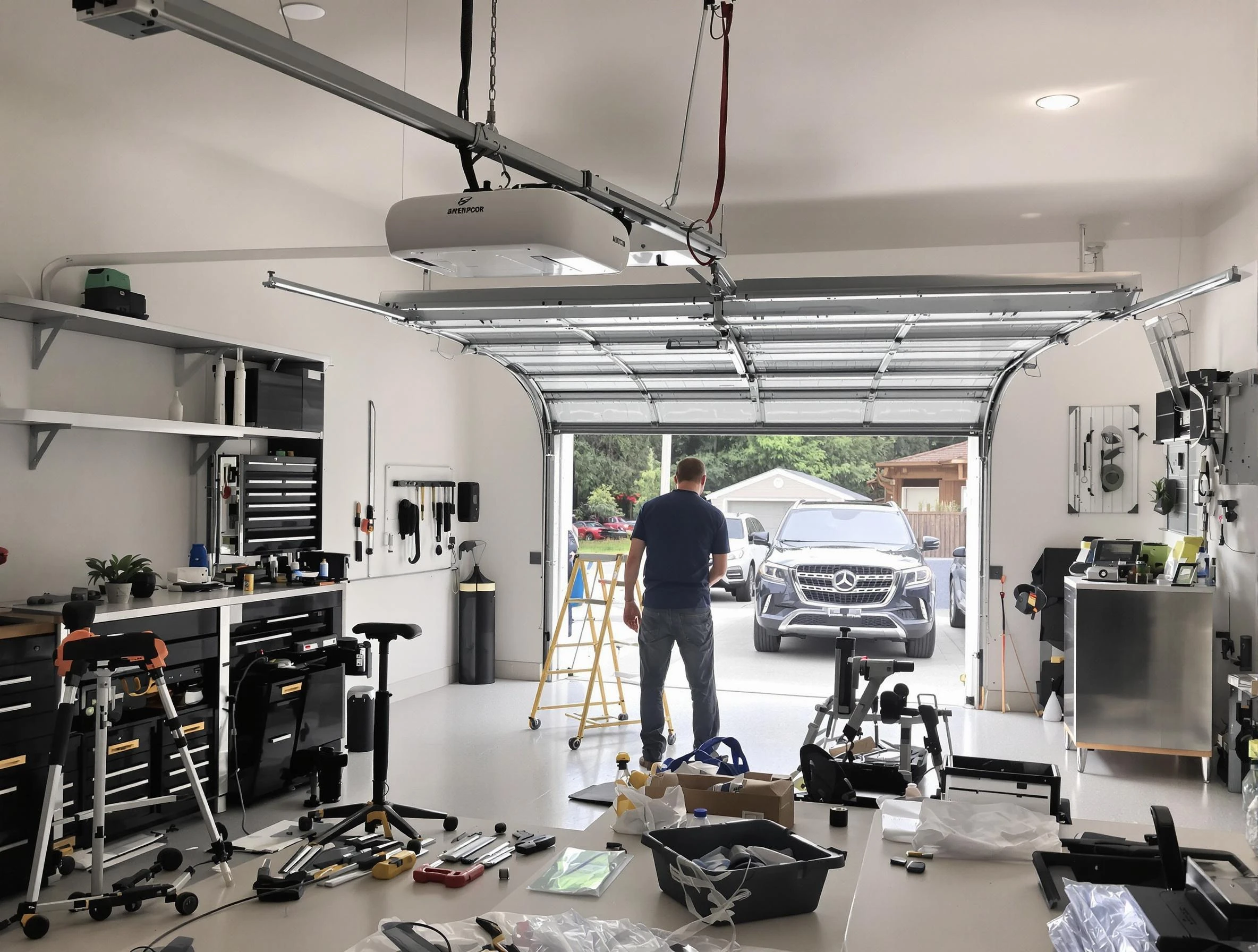 Garage door opener installation by Roxborough Park Garage Door Repair in Roxborough Park