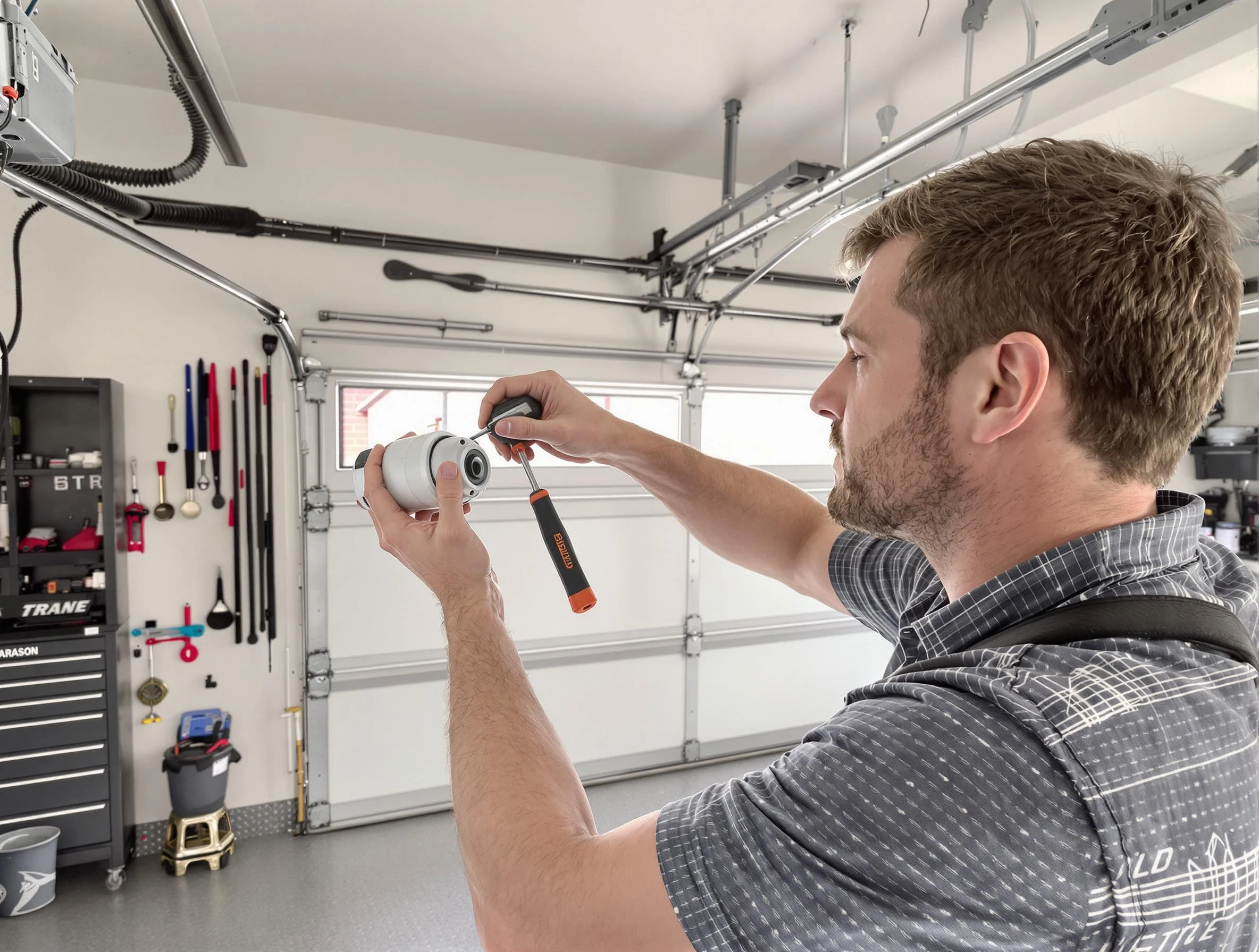 Garage door opener repair service by Roxborough Park Garage Door Repair in Roxborough Park